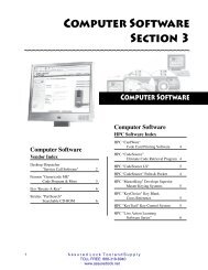 Computer Software Section 3 - Assured Locksmith Tool and Supply