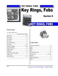 Key Rings, Fobs - Assured Locksmith Tool and Supply