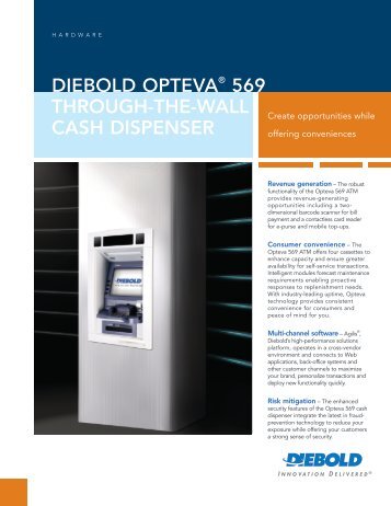 Download the Brochure (PDF) - Diebold