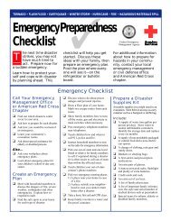 FEMA Emergency Preparedness Checklist - Region 5/6