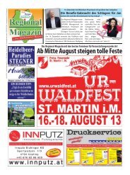 Bezirk Schärding - Regional-Magazin