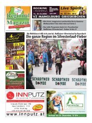 Weihnachten und mehr aus der Region - Regional-Magazin