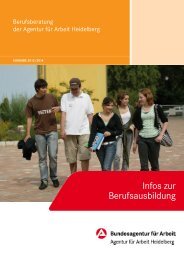 Infos zur Berufsausbildung - planet-beruf regional - Planet Beruf.de