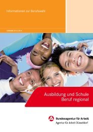 Ausbildung und Schule Beruf regional - Bundesagentur fÃ¼r Arbeit