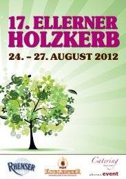 Flyer Holzkerb Ellern