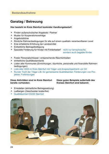 Dokumentation der Bildungskonferenz - hammerbacher