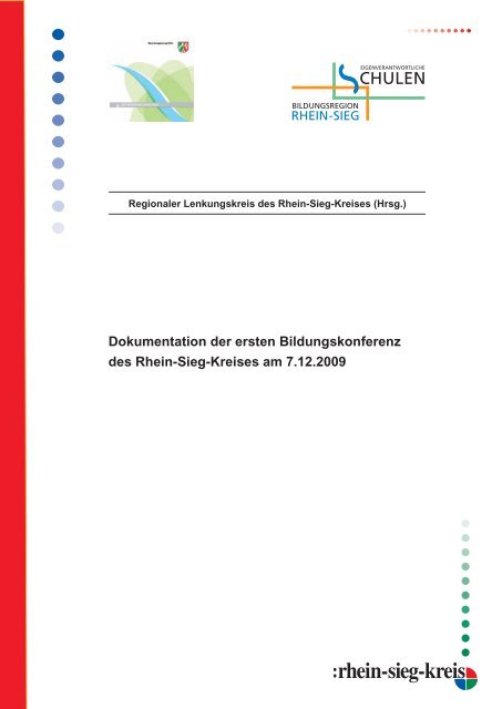 Dokumentation der 1. Bildungskonferenz im Dezember 2009