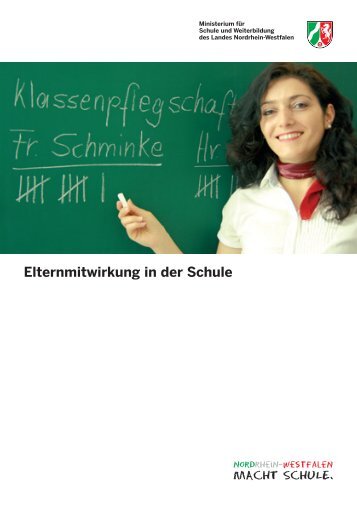 Elternmitwirkung in der Schule - Regionale Bildungsnetzwerke