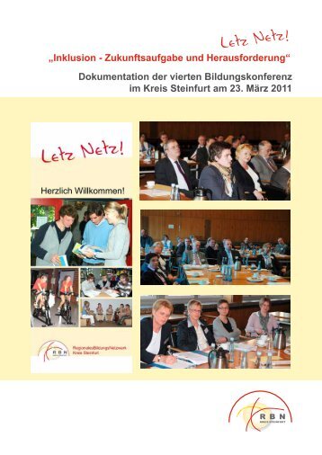 3. Bildungskonferenz 2010 - Regionale Bildungsnetzwerke