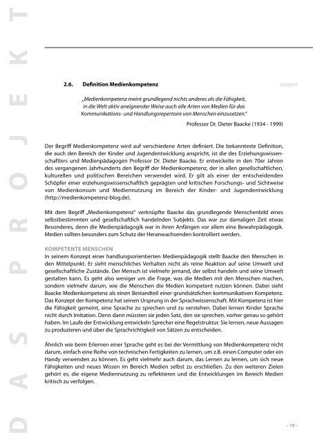 Projekt 2013 - Regionale Bildungsnetzwerke - Landesregierung ...