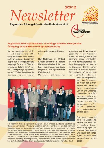 Newsletter 2/2012 - Regionale Bildungsnetzwerke