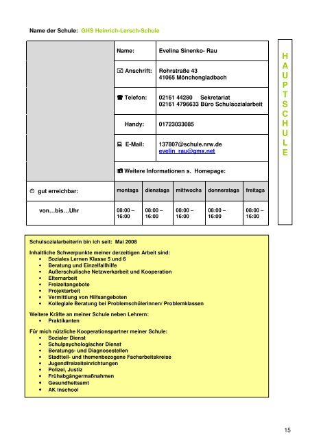 BroschÃ¼re Schulsozialarbeit - Regionale Bildungsnetzwerke