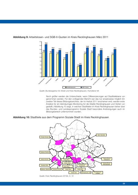 Bildungsbericht Kreis Recklinghausen 2011 - Regionale ...