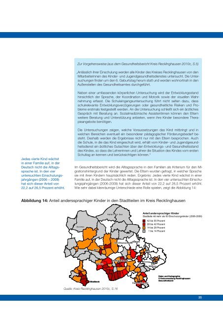 Bildungsbericht Kreis Recklinghausen 2011 - Regionale ...