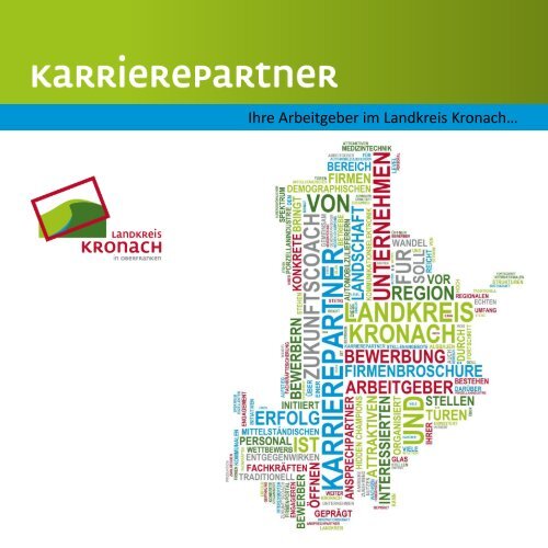 PDF). - Regionalmanagement - Landkreis Kronach