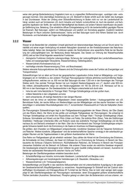 Umweltbericht (7,01 MB) - Regionale Planungsgemeinschaften in ...