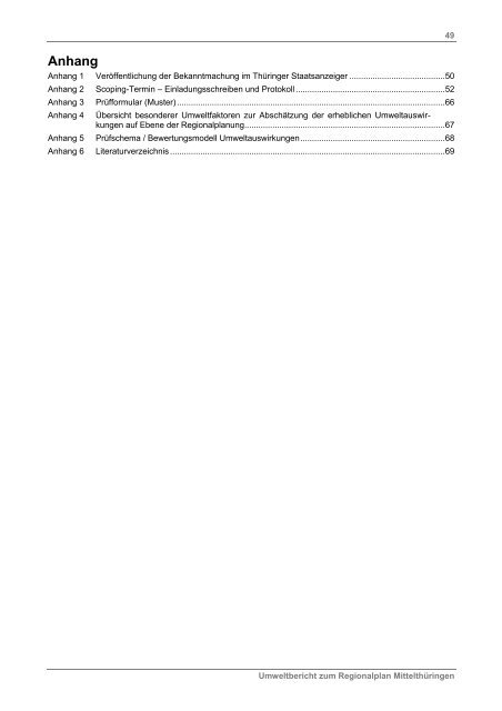 Text Umweltbericht (7,00 MB) - Regionale Planungsgemeinschaften ...