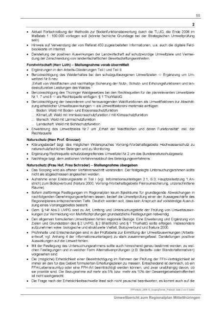 Text Umweltbericht (7,00 MB) - Regionale Planungsgemeinschaften ...