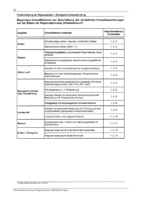 Text Umweltbericht (7,00 MB) - Regionale Planungsgemeinschaften ...