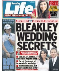 bleakley wedding secrets - Regional Press Awards