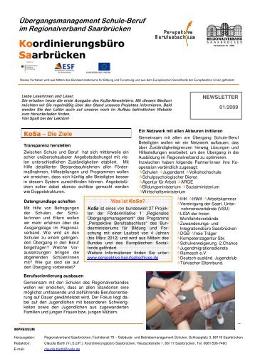 Newsletter - Regionalverband SaarbrÃ¼cken