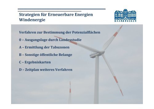 Kurzdarstellung Planung im Regionalverband