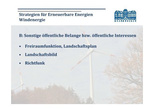 Kurzdarstellung Planung im Regionalverband