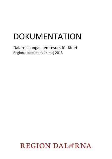 Skriftlig Dokumentation - Region Dalarna