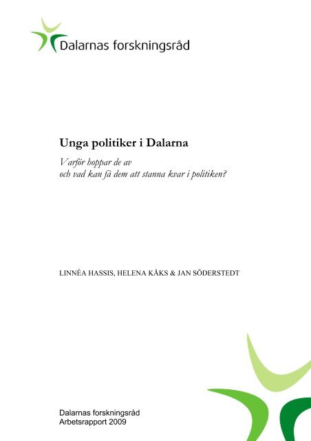 Unga politiker i Dalarna - Region Dalarna