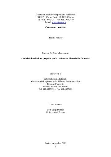 Scarica pdf - 373 Kb - Regione Piemonte