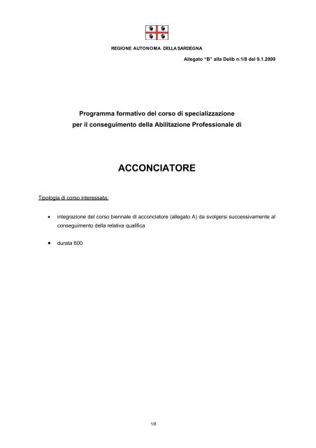 Allegato B 1/8 [file.pdf] - Regione Autonoma della Sardegna