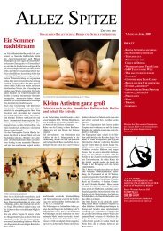 nachtstraum - Staatliche Ballettschule Berlin und Schule für Artistik