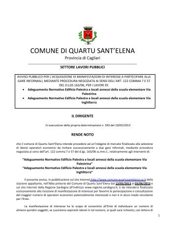 comune di quartu sant'elena - Regione Autonoma della Sardegna