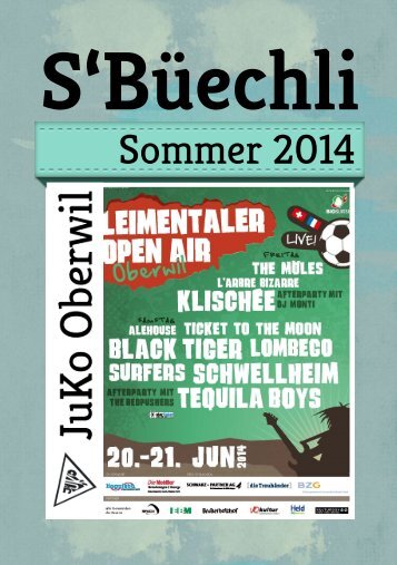 S‘Büechli Sommer 2014