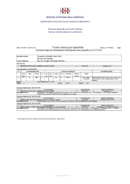 Stima immobile via Caprera 15 [file.pdf] - Regione Autonoma della ...