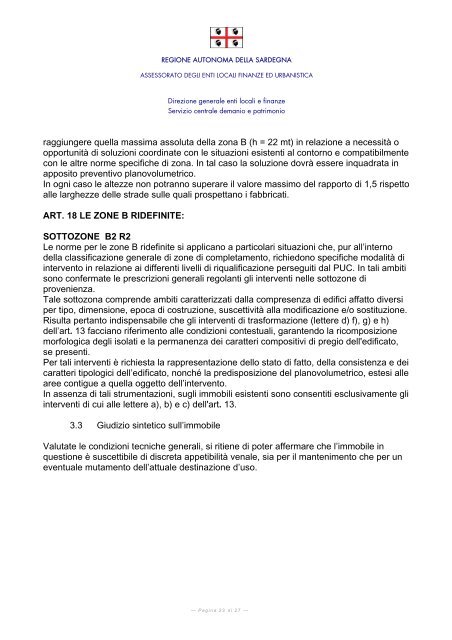 Stima immobile via Caprera 15 [file.pdf] - Regione Autonoma della ...