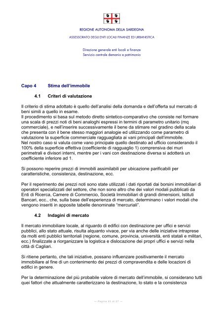 Stima immobile via Caprera 15 [file.pdf] - Regione Autonoma della ...