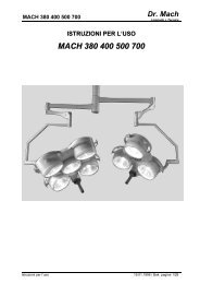MACH 380 400 500 700 - Dr. Mach