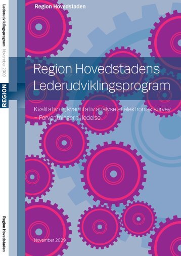 Analyse af surveys - Region Hovedstaden