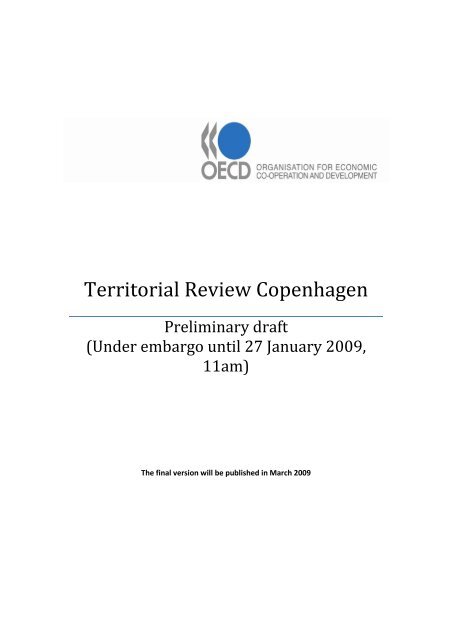 Territorial Review Copenhagen - Region Hovedstaden