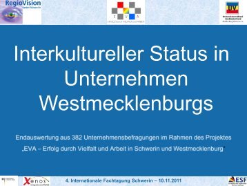 Unternehmen - RegioVision GmbH Schwerin