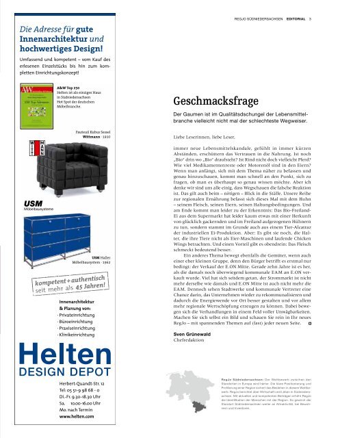 RegJo Suedniedersachsen 1/2013 - Polo+10 Das Polo-Magazin