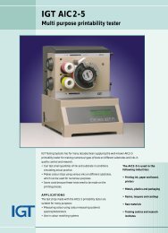 IGT AIC2-5 - IGT Testing Systems