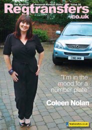 1 the world of personal number plates issue 29 regtransfers co uk