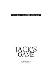 Jack's Game - Supadu