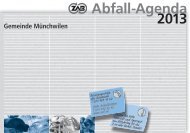 siehe Abfallkalender - Gemeinde MÃ¼nchwilen