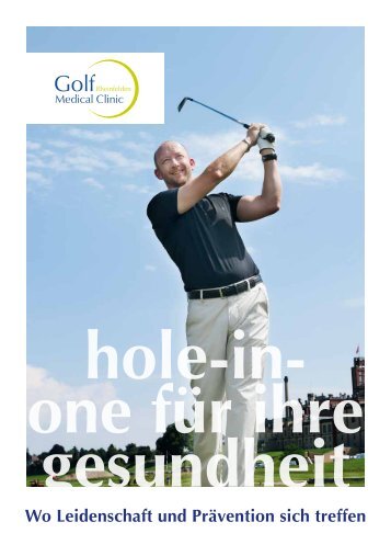 Hole-in-One für Ihre Gesundheit - Reha Rheinfelden