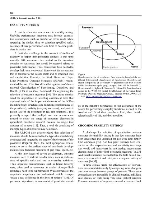 Development and testing of new upper-limb prosthetic devices ...