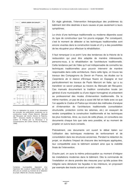 Méthode RehabiMed pour la réhabilitation de l'architecture ...