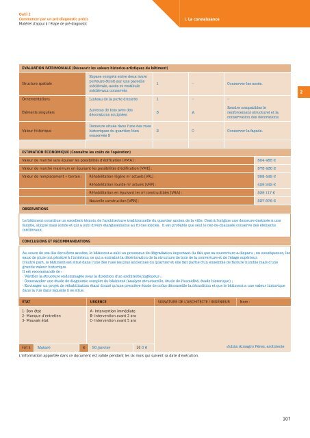 Outil 2 Commencer par un pré-diagnostic précis - RehabiMed